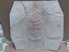 Vintage 1930s American Soap Empty Wrapper Guest Size, Colgate Palmolive Peet Co.