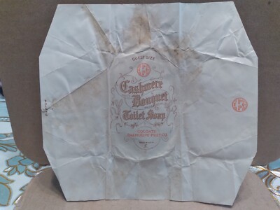 Vintage 1930s American Soap Empty Wrapper Guest Size, Colgate Palmolive Peet Co.