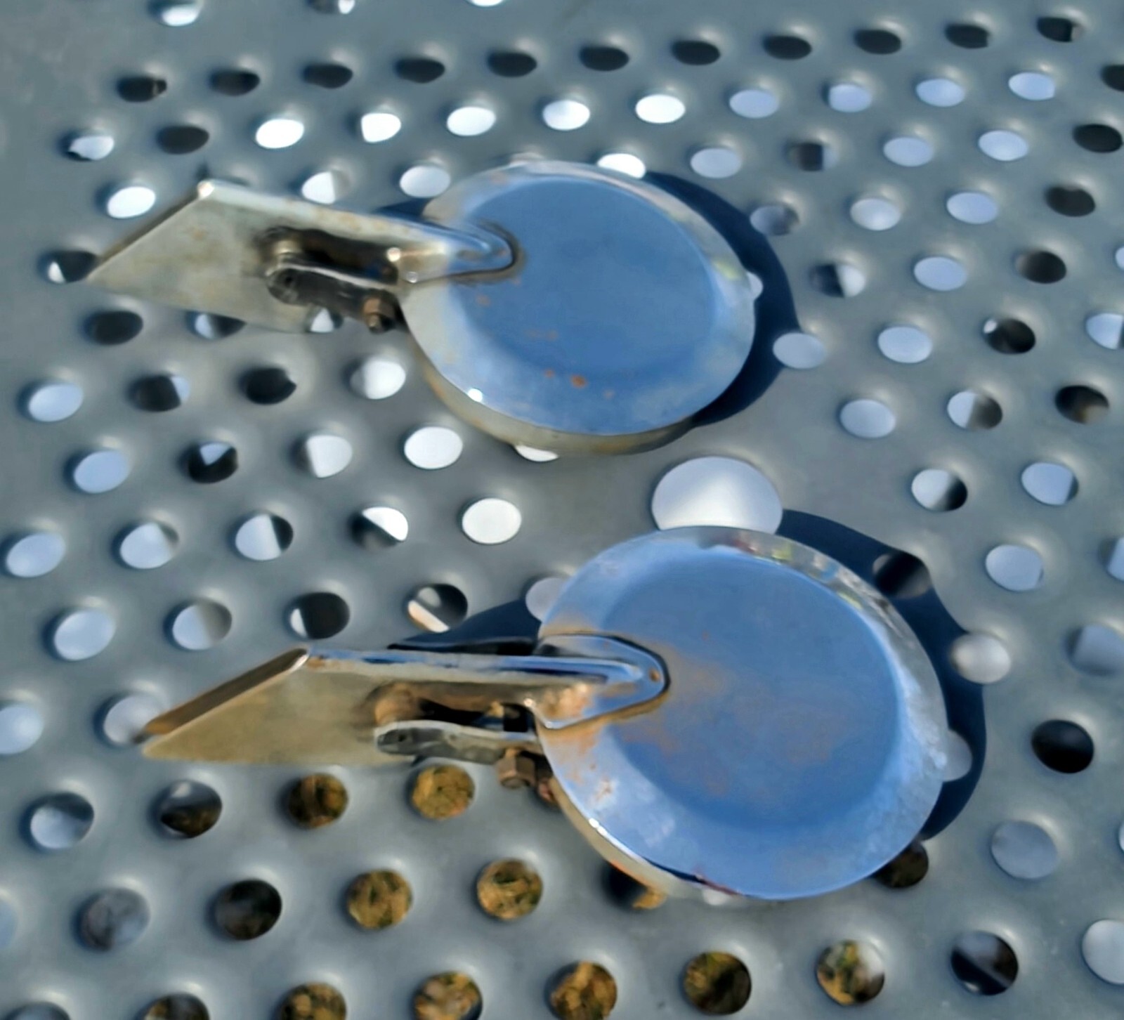 Ford Semi Truck Chrome Exhaust Rain Cap - Heavy Duty OE Style-image