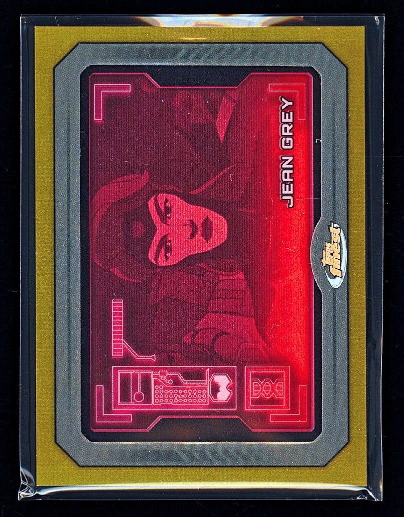 2025 Topps Finest Marvel X-Men '97 JEAN GREY Sentinel Scan GOLD #'d/50 Nm-Mt SP