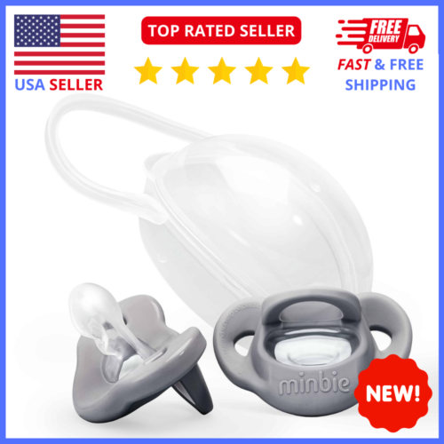 2x Orthodontic Pacifiers for Newborns – Natural Latch, Healthy Oral Development