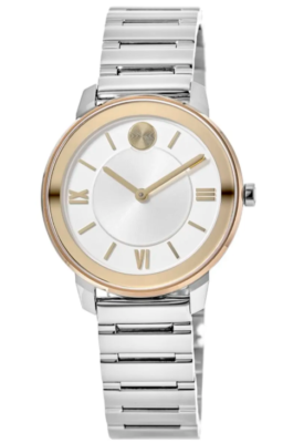 MOVADO BOLD 3600592 TWO TONE DIAL SILVER STAINLESS STEEL  display picture 1
