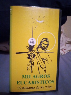 Milagros Eucaristicos VHS Lumen 2000 Mexico 