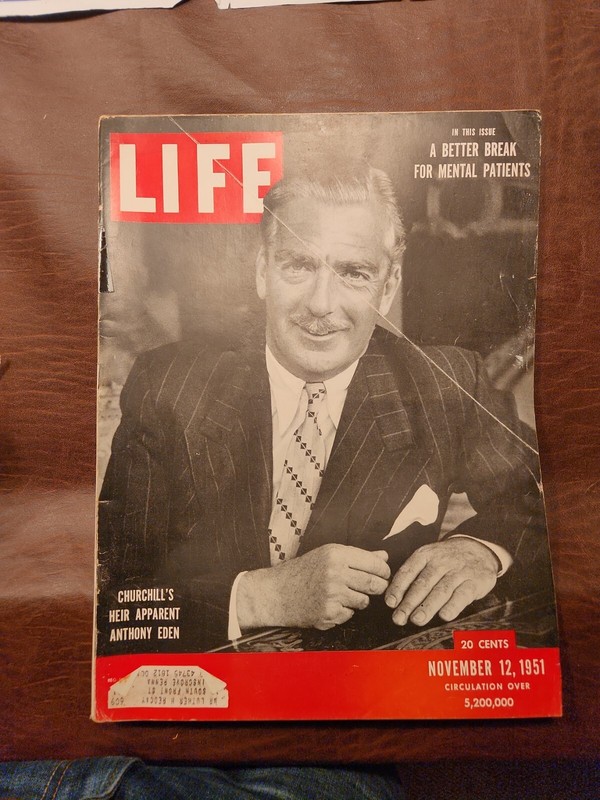 Vintage LIFE Magazine November 12 1951   75th Birthday Present Yale 250th Autumn