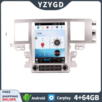 For Jaguar XF 2004-15 Android Carplay Car Radio Receiver Player Screen 64GB GPS