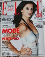 MAGAZINE ELLE N° 3273 - PENELOPE CRUZ - KARL LAGERFELD