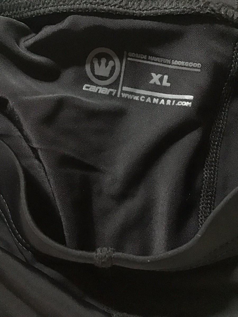 Canari Vortex Gel Padded Shorts Women's Cycling Size XL Black - Main Image