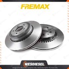 <!--F#f_0-->Pair Fremax Rear Disc Brake Rotors High Carbon Alloy Innovative Paint BD-6381<!--F/-->