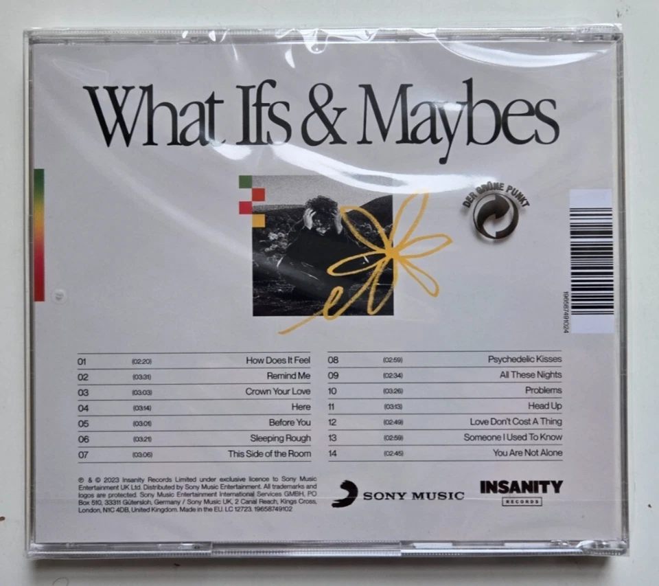 Tom Grennan - What Ifs and Maybes / Evering Road (Signed) - 3 x CD Set NEW Foto 3 de 4