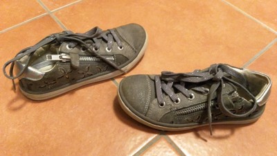 Lurchi Halbschuh SALINA, Größe 31, grey silver, Obermaterial Leder, Formsohle TR