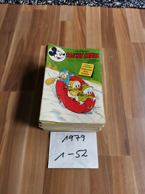 Micky Maus Comics Jahrgang 1979 1-52 vollständig, Hefte +Beilagen rare