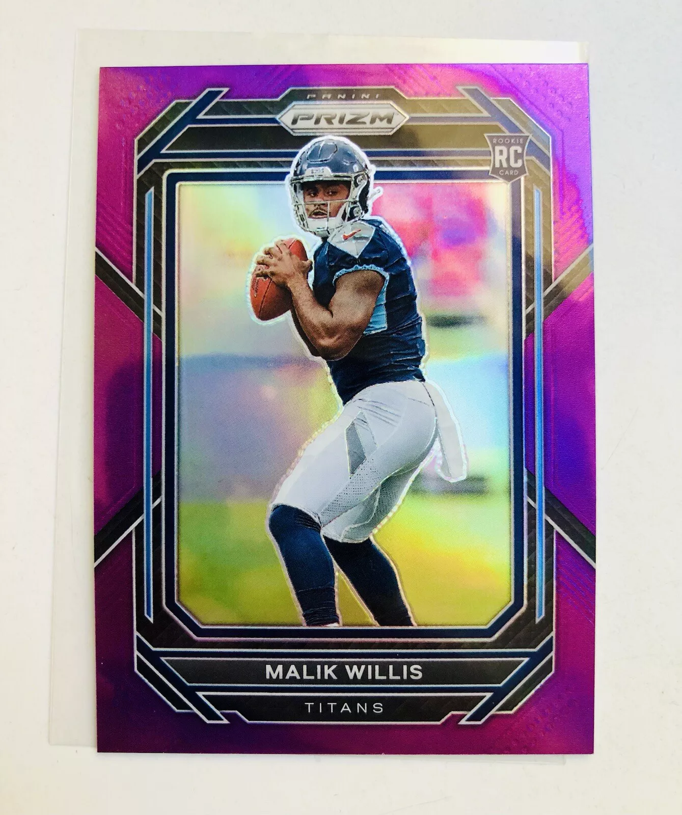 2022 Prizm MALIK WILLIS Purple Prizm RC 11/125 #303