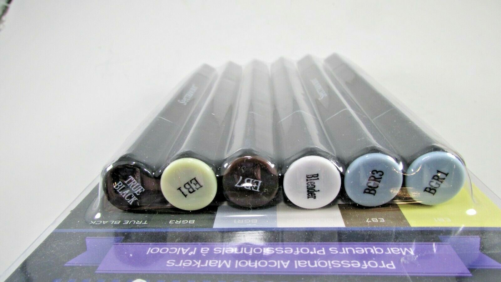 NEW Spectrum Noir Professional Alcohol Markers Essentials 6 Pc