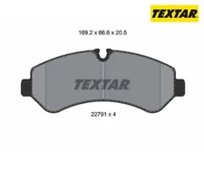 Brake pad set, disc brake Q + Textar 2279101