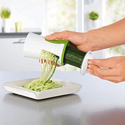 Espiralizador de Verduras Cortador Rallador Troceador Pelador Espiral