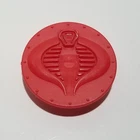 GI Joe Cobra Stun Wheel Cover Hub Cap Vehicle Part ARAH 1986