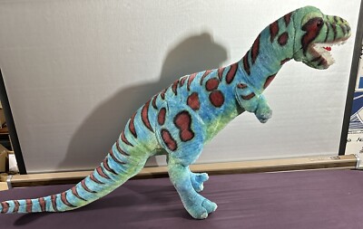 Jumbo Melissa Doug Plush Dinosaur Giant T-Rex Large 39