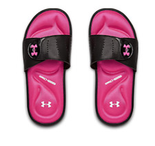 NWT Girls' Under Armour Ignite IX Grade School Kids' Slide Sandals Size 5