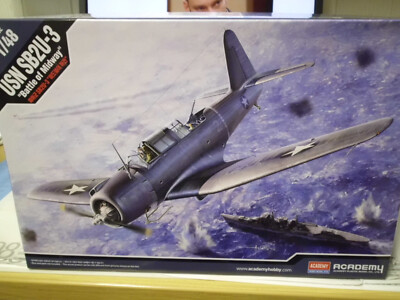 Academy 1:48 12324 Vought USN SB2U-3 ''Battle of Midway'' NEU OVP