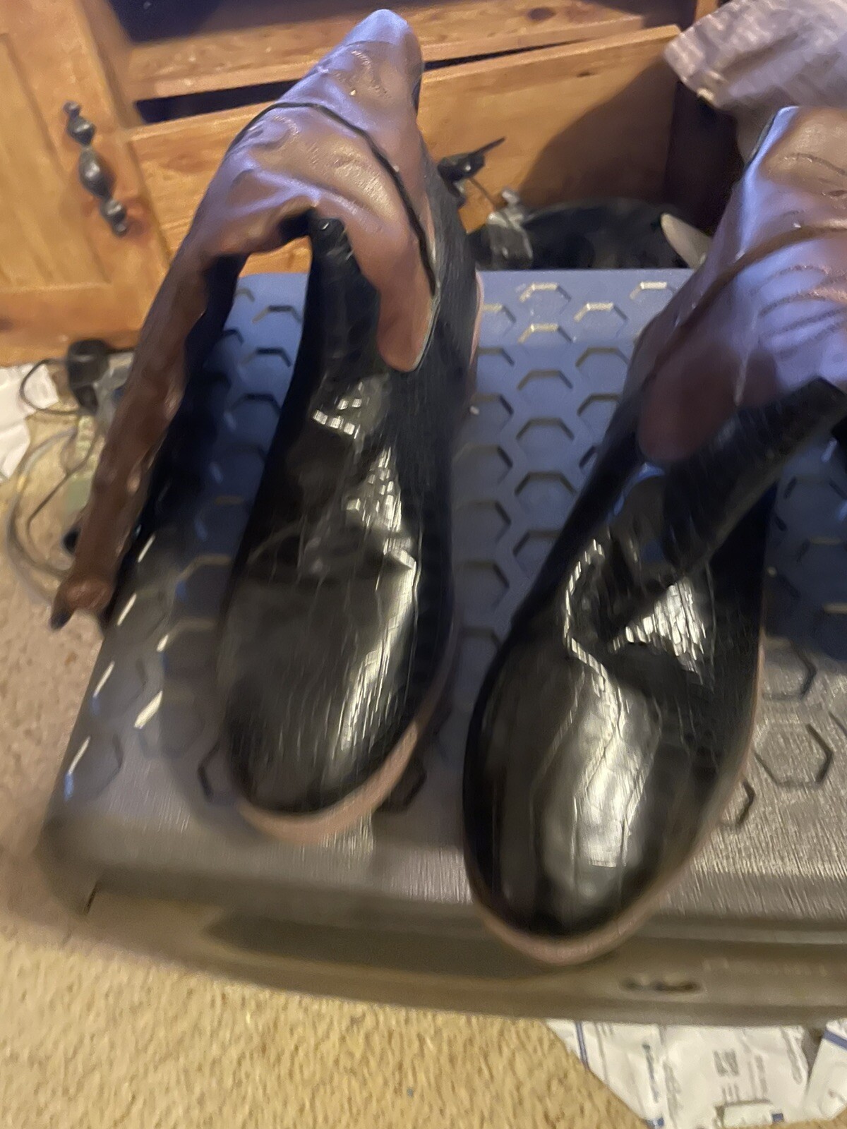 women boots 6.5 leather