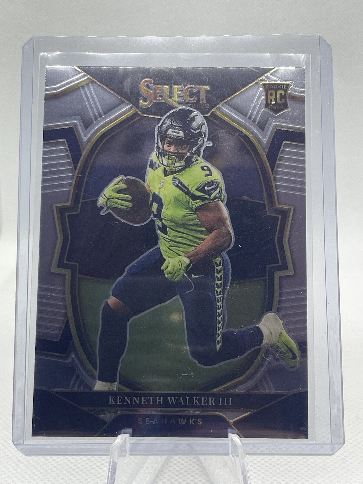 2022 Select Football Kenneth Walker III Concourse RC No. 2