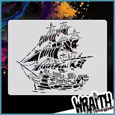 The Jolly Roger - Reusable Airbrush Stencil Template