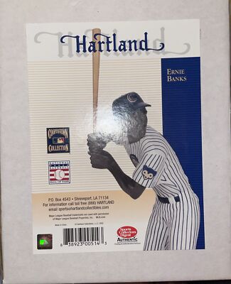 RARE ERNIE BANKS AMERICAN TRADITION SCD STATUE NIB CHICAGO