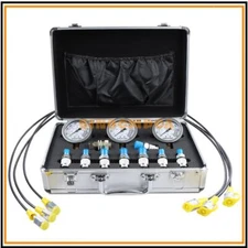 SINOCMP Common Hydraulic Pressure Testing Tool Excavator, Hydraulic Pressure Kit