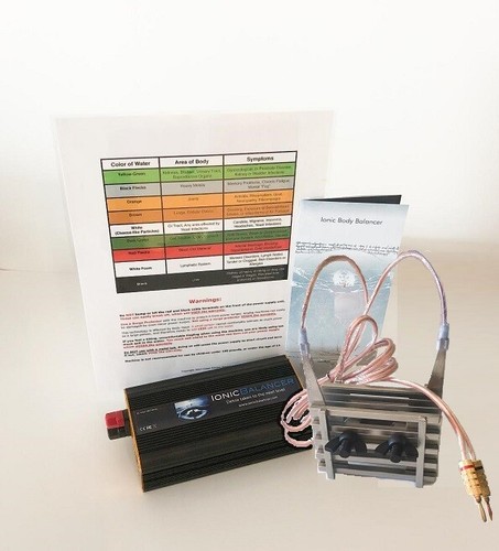NEW TECHNOLOGY! Ionic Balancer Compact Detox Foot Spa w/ Classic Array ...