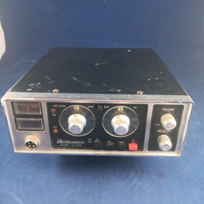 Vintage Midland Amateur FM Transceiver Model 13-505 Untested