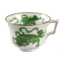 Wedgwood Chinese Tigers Green Footed Cup
