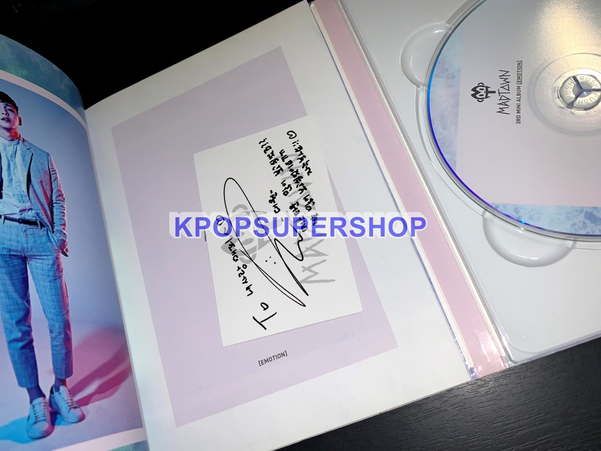 Madtown 3rd Mini Album Emotion CD Photobook Daewon Photocard Great