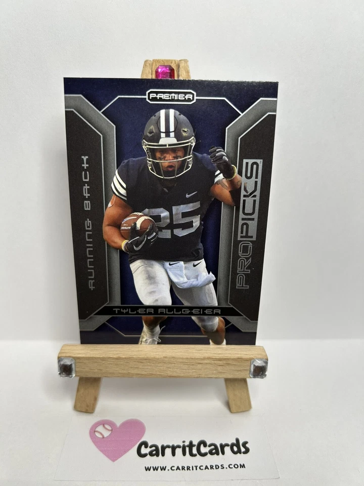 TYLER ALLGEIER 2022 Pro Picks Football #PP-24 Atlanta Falcons Rookie - Image 3 of 4