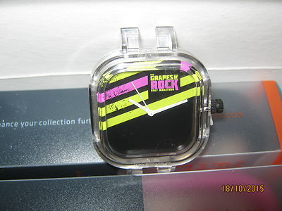 MODIFY WATCH Yellow & Black Straps NEW in Box ''THE GRAPES OF ROCK 1/2 Marathon''