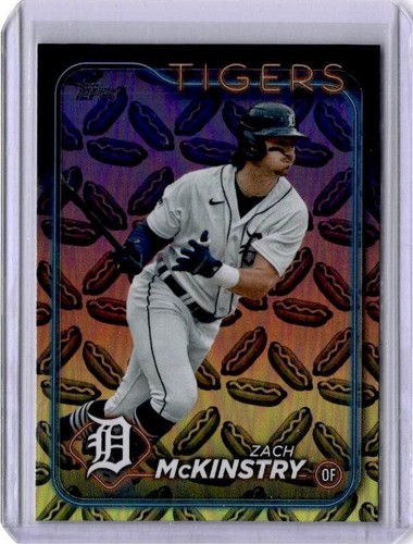 2024 Topps #511 Zach McKinstry Holiday Hot Dogs