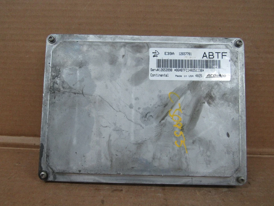 Módulo de control informático Buick Verano 2014 motor 2,4 ECM ECU EBX 12657781 OEM 14 Foto 2 de 4