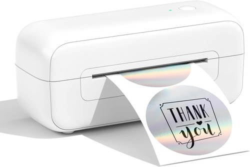 Thermal Shipping Label Printer, Desktop for Shipping Packages, Small Business