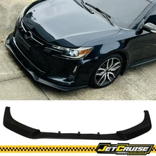 Fits 14-16 Scion tC V3 Style Front Bumper Lip Splitter Spoiler Unpainted PU