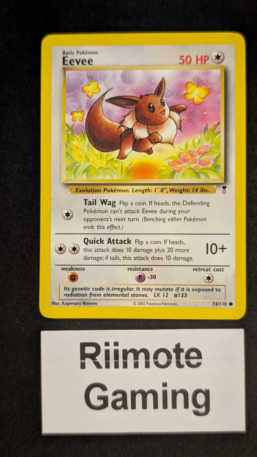 Eevee 74 Legendary Collection Common Normal Near Mint