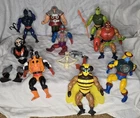 Lot Of 9 Vintage He-Man MOTU Figures