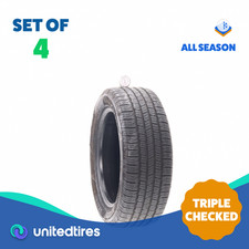 Set Of 4 Used 20555r16 Goodyear Reliant All-season 91v - 6.5-7.532 Set Of 4 Used 20555r16 Goodyear Reliant All-season 91v - 6.5-7.532