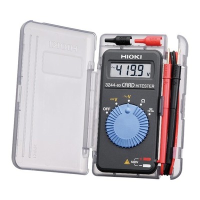 Hioki 3244-60 Card HiTester und Digital Multimeter 41,99 Megaohm Widerstand