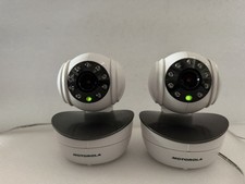 2x Motorola MBP43BU Baby Monitors Video Cameras Adapters Only