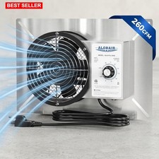 Crawl Space Ventilation Fan 260 Cfm Stainless Steel Humidistat Waterproof Remote