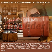 The Complete Leather Craft Toolkit: An All-in-One Set for Dedicated Hobbyists