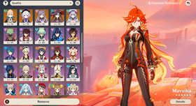 Genshin Impact AR 60 NA + ZZZ  - Furina + Neuvillette C3 - Nahida C1 - Mavuika