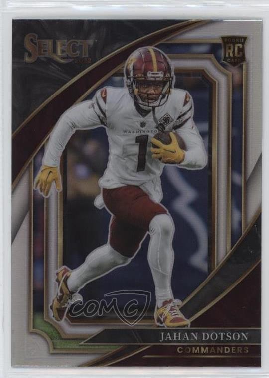 2022 Panini Select Suite Level Silver Prizm Jahan Dotson #311 Rookie RC 11nu