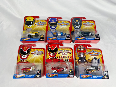 #ad #ad Power Rangers Hot Wheels Toy Model Car Lot New Sealed $69.99