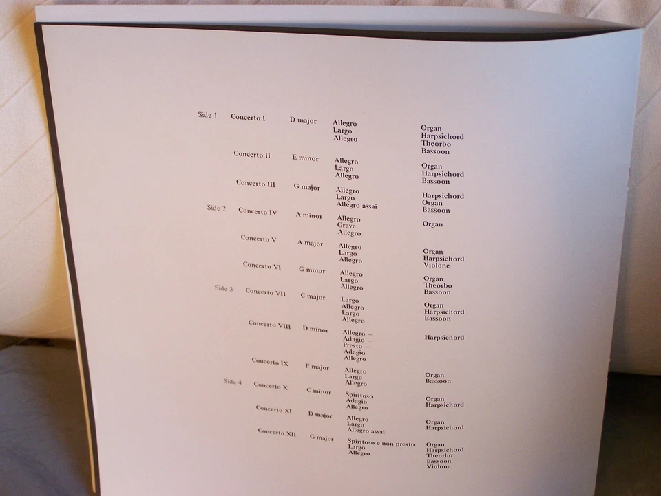 Vivaldi String Concerti Op. 4  Stravaganza Marriner ASMF Orig Argo Stereo FINE! - Image 4 of 4