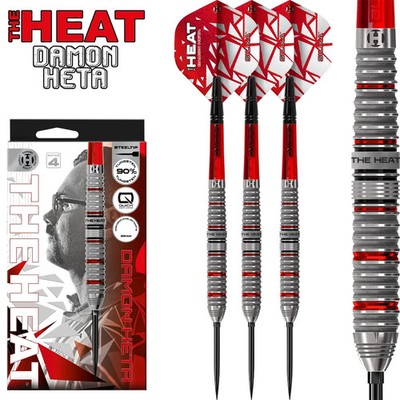 Harrows Damon Heta QP Series 4 Steeldarts 90% Tungsten Dart Quick Point Darts
